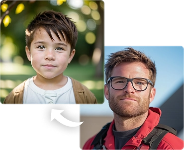 Realistic & Natural Age Progression