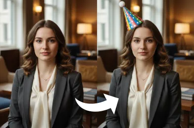 Add Birthday Hat to Your Photos