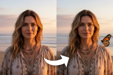 Add Butterfly To Your Photos