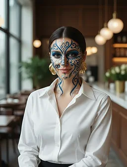 Add Face Paint to Photo Free