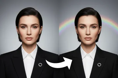 Add Rainbow to Photo Online