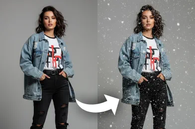 Add Snow to Photo With AI
