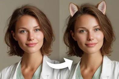 AI Cat Ears Filter