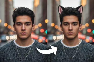 AI Cat Ears Filter for Free
