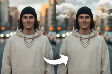 Add Clouds To Photo Online