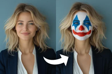 AI Clown Filter