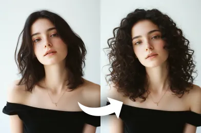 AI Curly Hair Filter