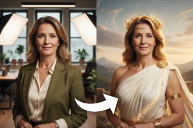 Greek God AI Portrait Generator Online