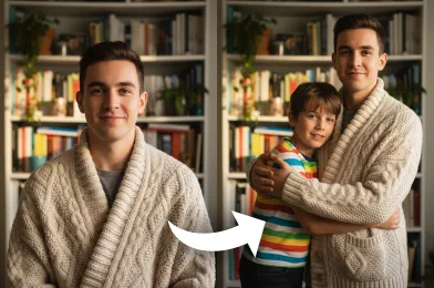 Hug My Younger Self with AI