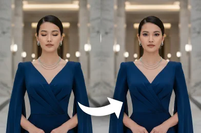 Open Closed Eyes in Photo With AI