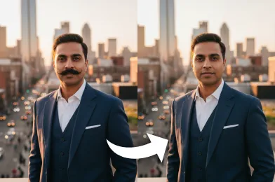 Remove Mustache From Photo