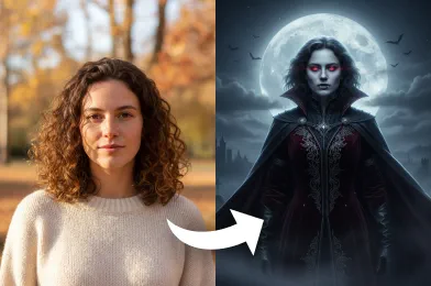 Free AI Vampire Filter