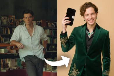 AI Christmas Party Glam Free