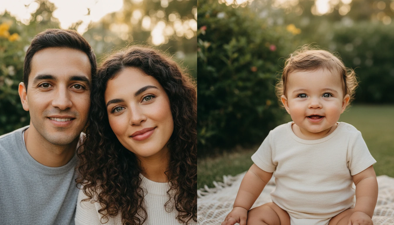 Recognizable Parent Traits in the Baby