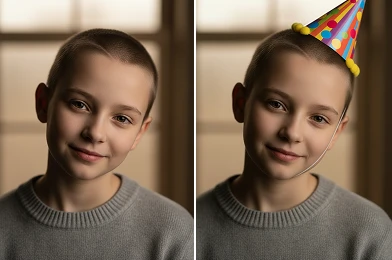 Free Add Birthday Hat to Your Photos