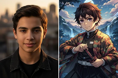 Free AI Demon Slayer Filter