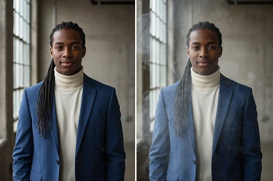 Free Add smoke to photo