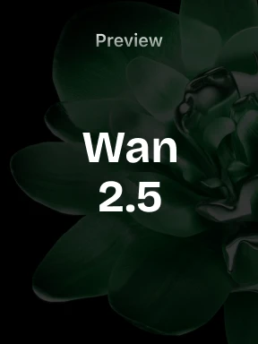 Wan 2.5 Preview