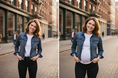 Free AI Pregnant Filter