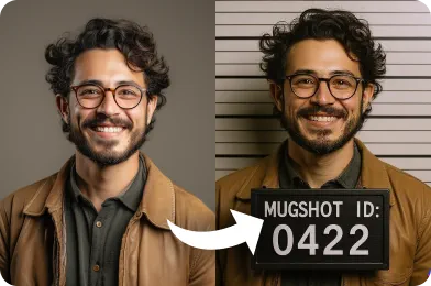 AI Mugshot Maker