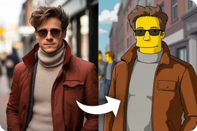 AI Simpsons Character Generator