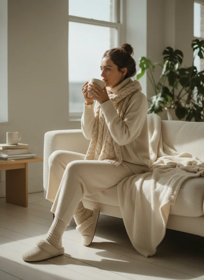 Monochrome Cream Set